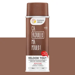 Relook tout aérosol Peinture Bombe de peinture rouille Satiné 0,4 L
