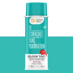Relook tout aérosol Peinture Bombe de peinture curacao Brillant 0,4 L