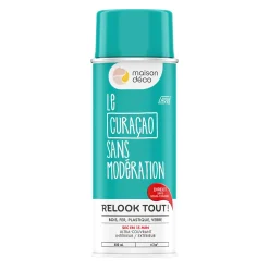 Relook tout aérosol Peinture Bombe de peinture curacao Brillant 0,4 L