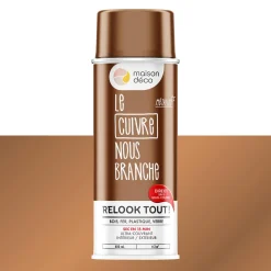 Relook tout aérosol Peinture Bombe de peinture cuivre Brillant 0,4 L