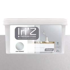Richard Peinture IRIZ Peinture loup argenté Brillant 2 L - 4MURS