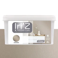 Richard Peinture IRIZ Peinture ours brun Brillant 2 L - 4MURS