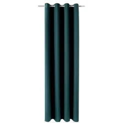 Rideau 100% occultant MANN bleu pétrole 140 x 260 cm - 4MURS