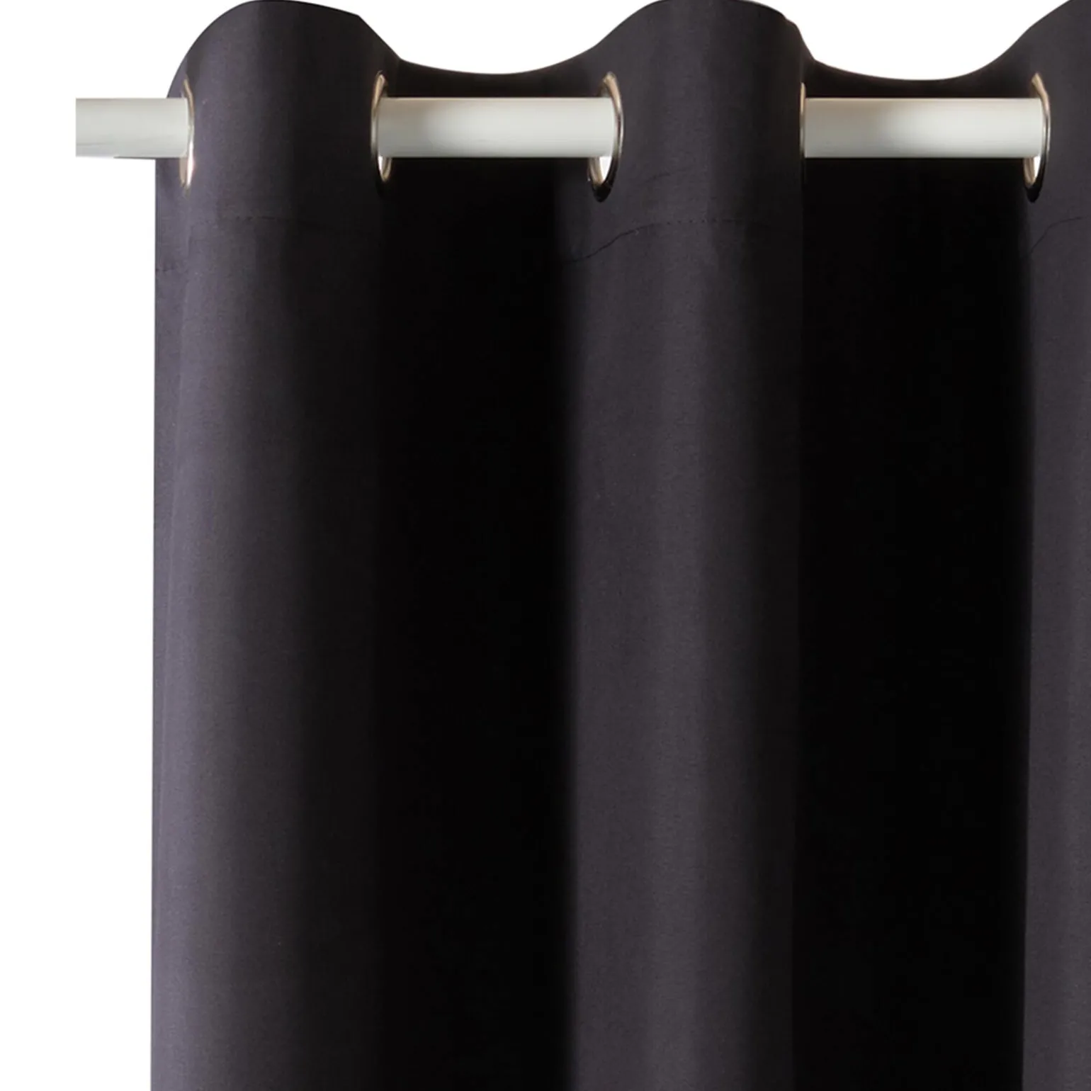 Rideau 100% occultant MANN coloris noir 140 x 260 cm - 4MURS