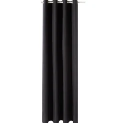 Rideau 100% occultant MANN coloris noir 140 x 260 cm - 4MURS
