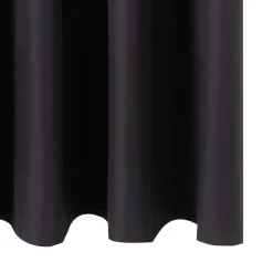 Rideau 100% occultant MANN coloris noir 140 x 260 cm - 4MURS