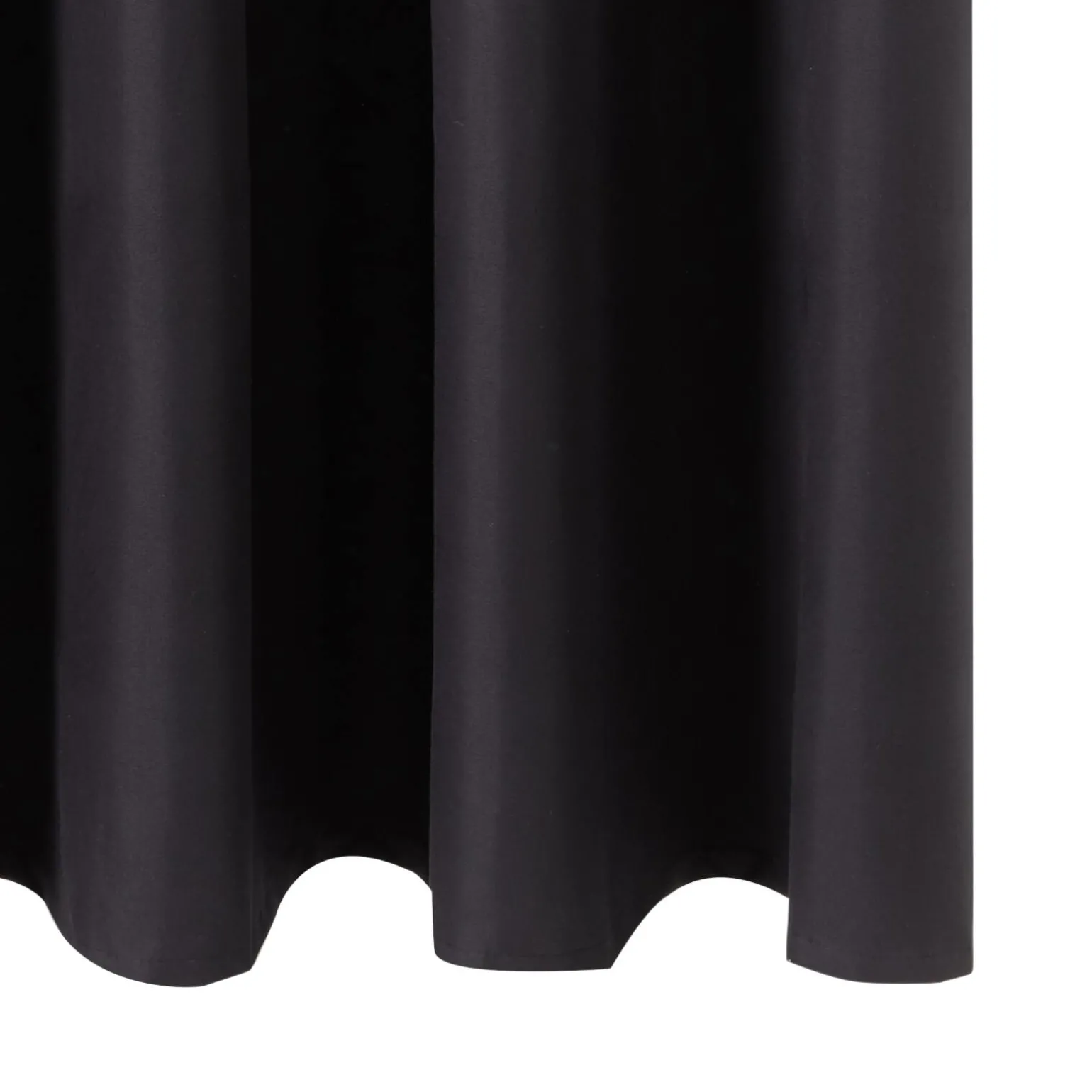 Rideau 100% occultant MANN coloris noir 140 x 260 cm - 4MURS