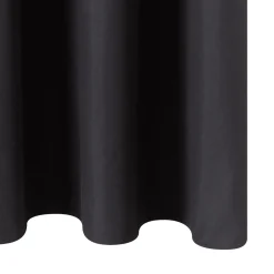 Rideau 100% occultant MANN coloris noir 140 x 180 cm - 4MURS