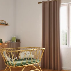 Rideau 100% occultant MANN coloris lin 140 x 260 cm - 4MURS
