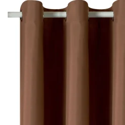 Rideau 100% occultant MANN coloris havane 140 x 260 cm - 4MURS