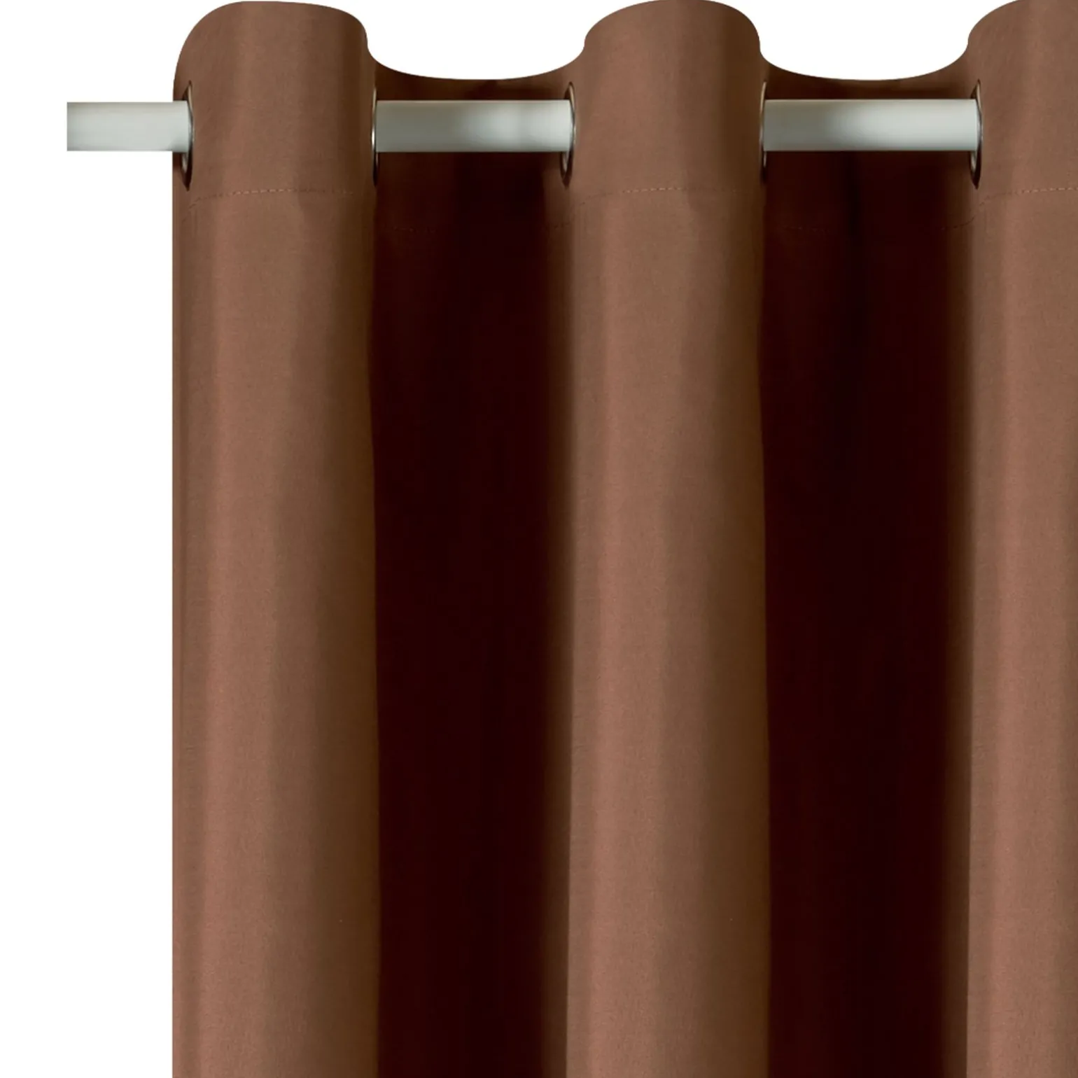Rideau 100% occultant MANN coloris havane 140 x 260 cm - 4MURS