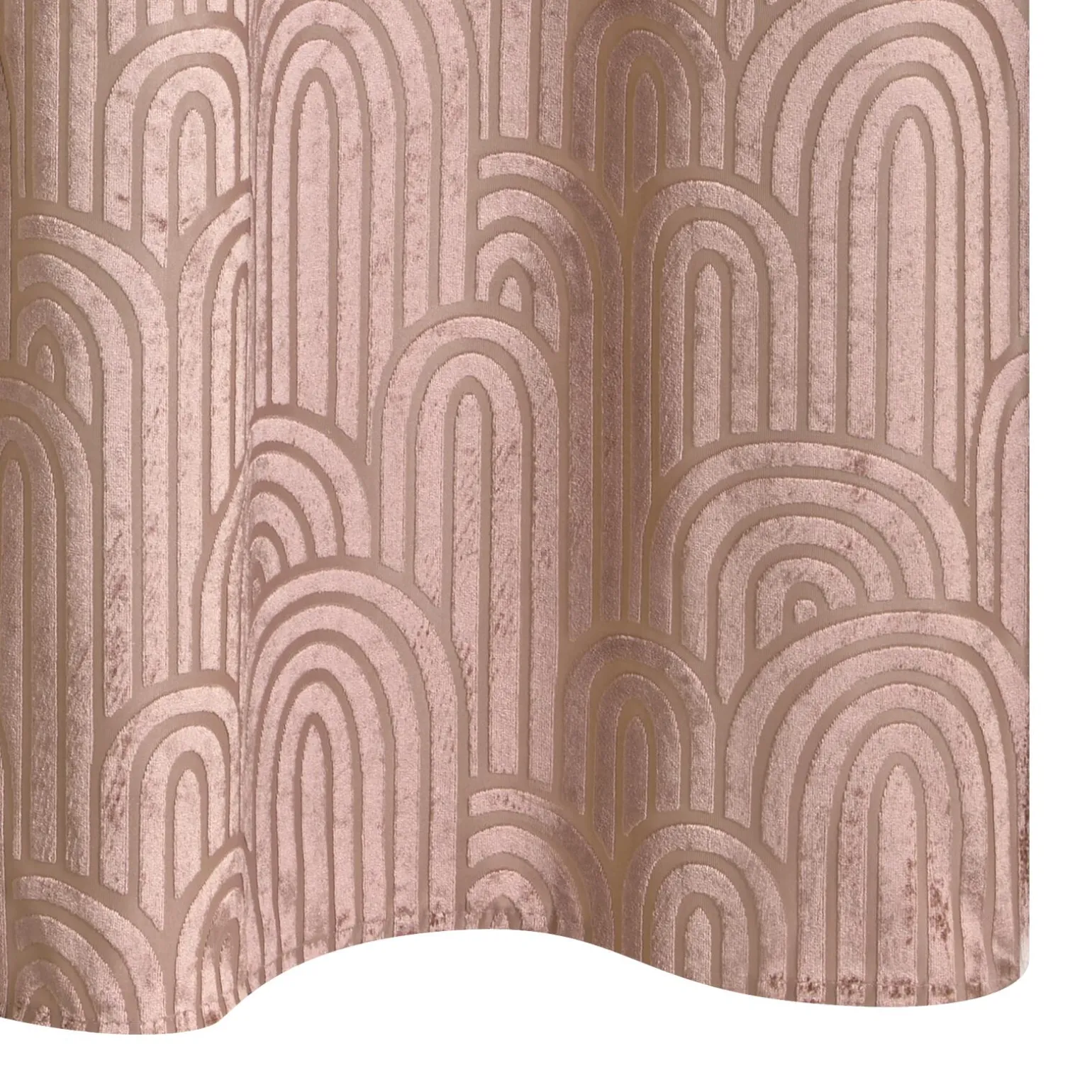 Rideau AGATE coloris rose pâle 135 x 240 cm - 4MURS