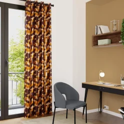 Rideau ALTU coloris ambre 135 x 260 cm - 4MURS