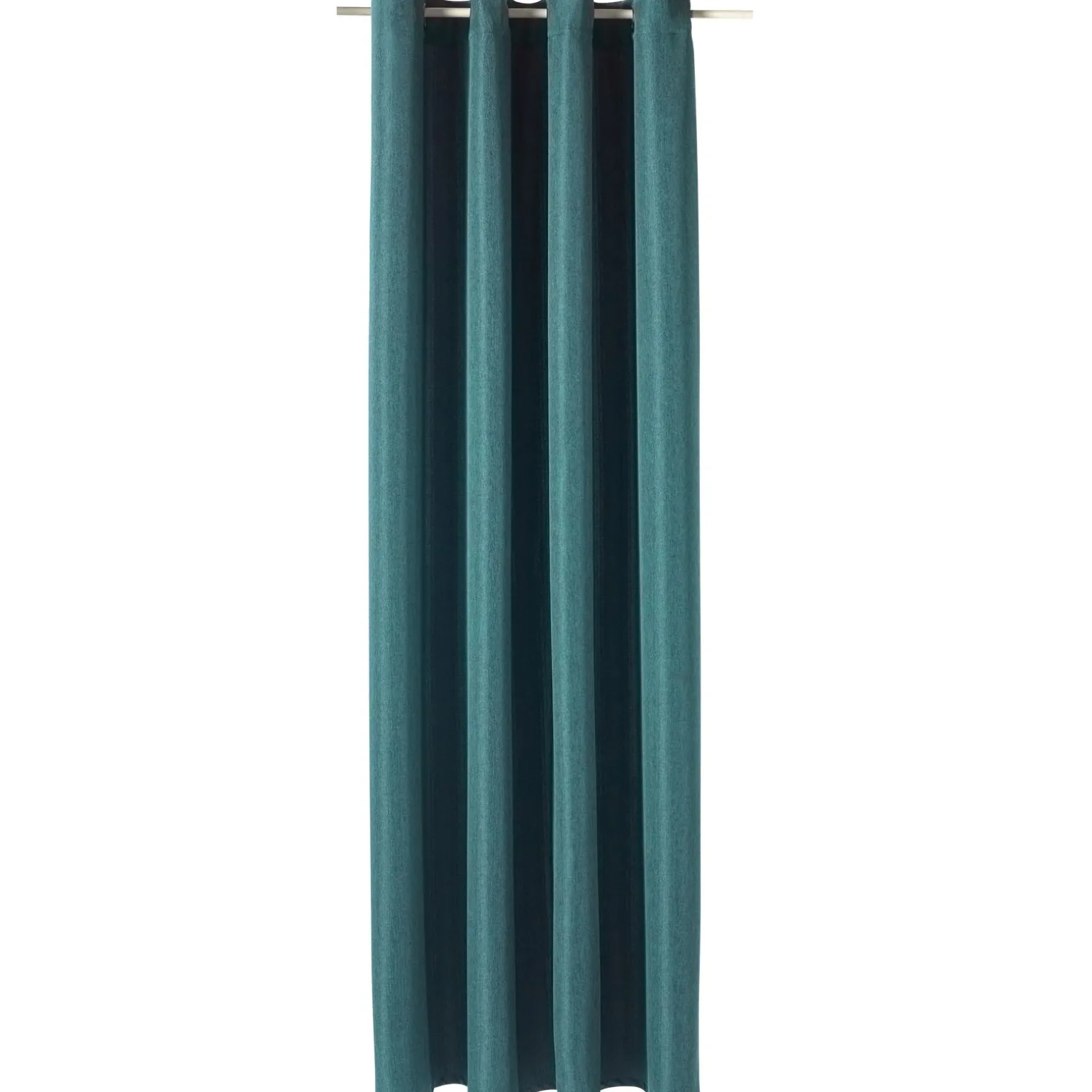 Rideau AMSTERDAM coloris bleu paon 140 x 240 cm - 4MURS