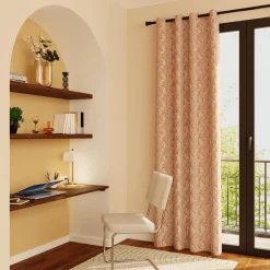Rideau ARDECCO coloris jaune moutarde 135 x 250 cm - 4MURS