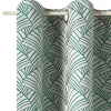 Rideau ARDECCO coloris vert émeraude 135 x 250 cm - 4MURS