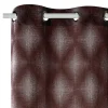 Rideau ASSELA coloris écorce 140 x 260 cm - 4MURS
