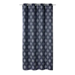 Rideau ASSELA coloris indigo 140 x 260 cm - 4MURS