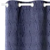 Rideau AZZURO coloris bleu nuit 140 x 260 cm - 4MURS
