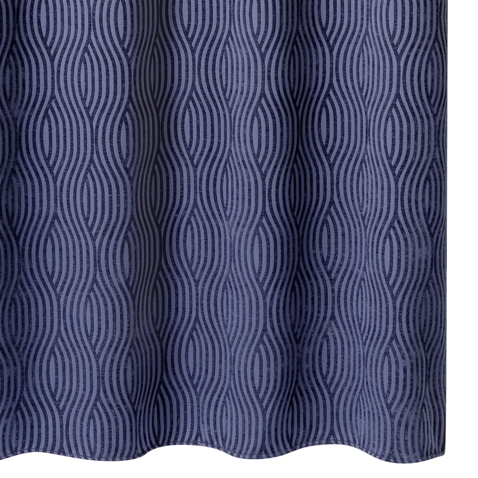 Rideau AZZURO coloris bleu nuit 140 x 260 cm - 4MURS