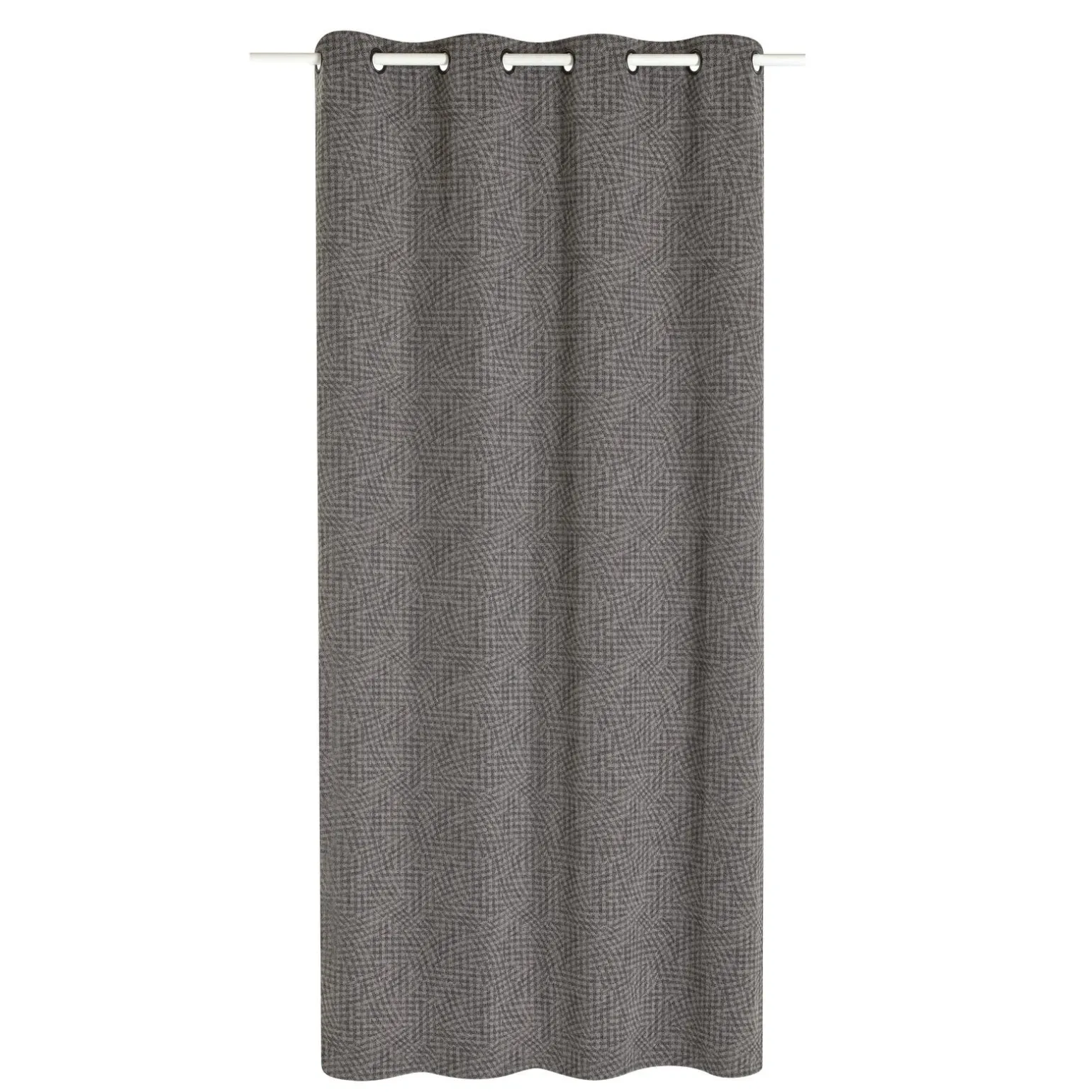 Rideau BENDICHT coloris gris cendré 140 x 260 cm - 4MURS