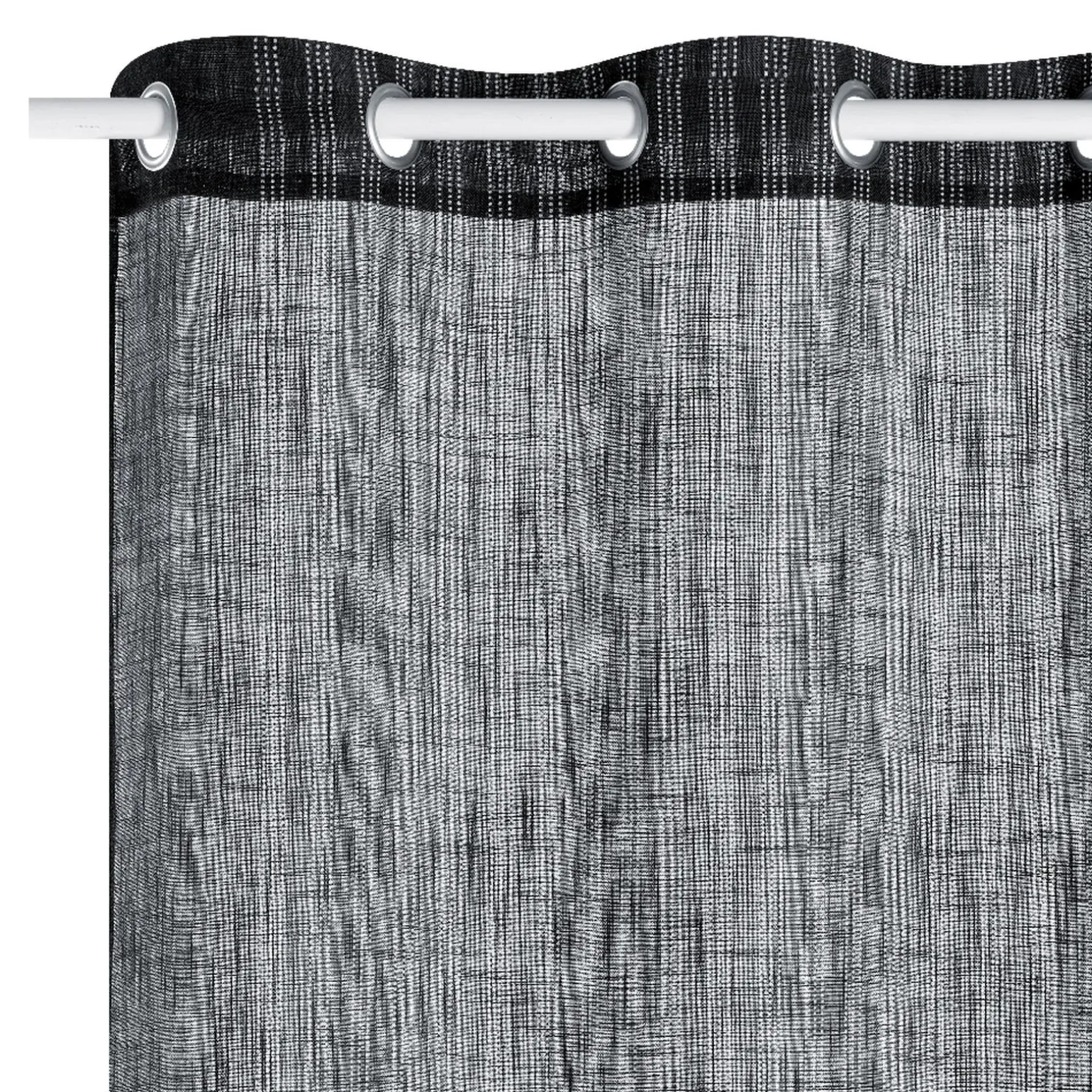 Rideau BLAKE coloris noir 140 x 260 cm - 4MURS