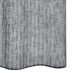Rideau BLAKE coloris noir 140 x 260 cm - 4MURS