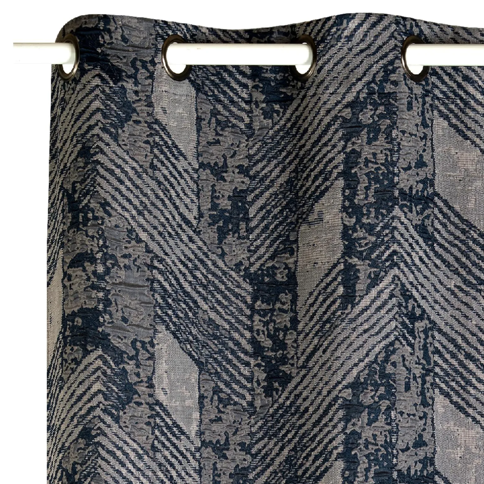 Rideau BRADDY coloris bleu 140 x 260 cm - 4MURS