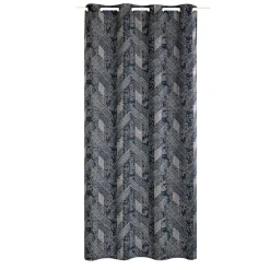 Rideau BRADDY coloris bleu 140 x 260 cm - 4MURS