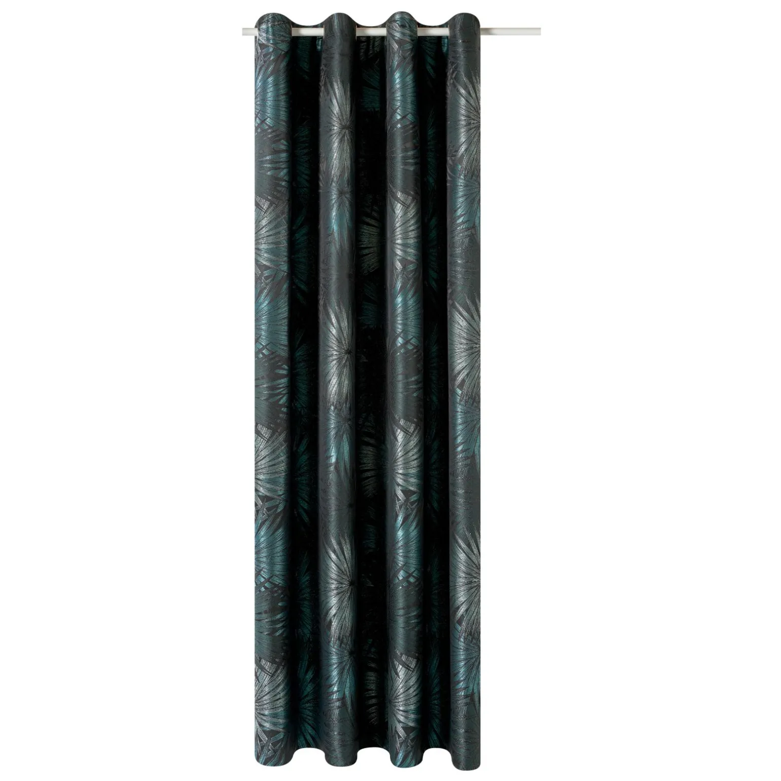 Rideau BUTIA coloris vert émeraude 140 x 260 cm - 4MURS