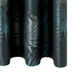 Rideau BUTIA coloris vert émeraude 140 x 260 cm - 4MURS