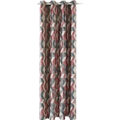 Rideau CHLOE coloris rose 135 x 240 cm - 4MURS