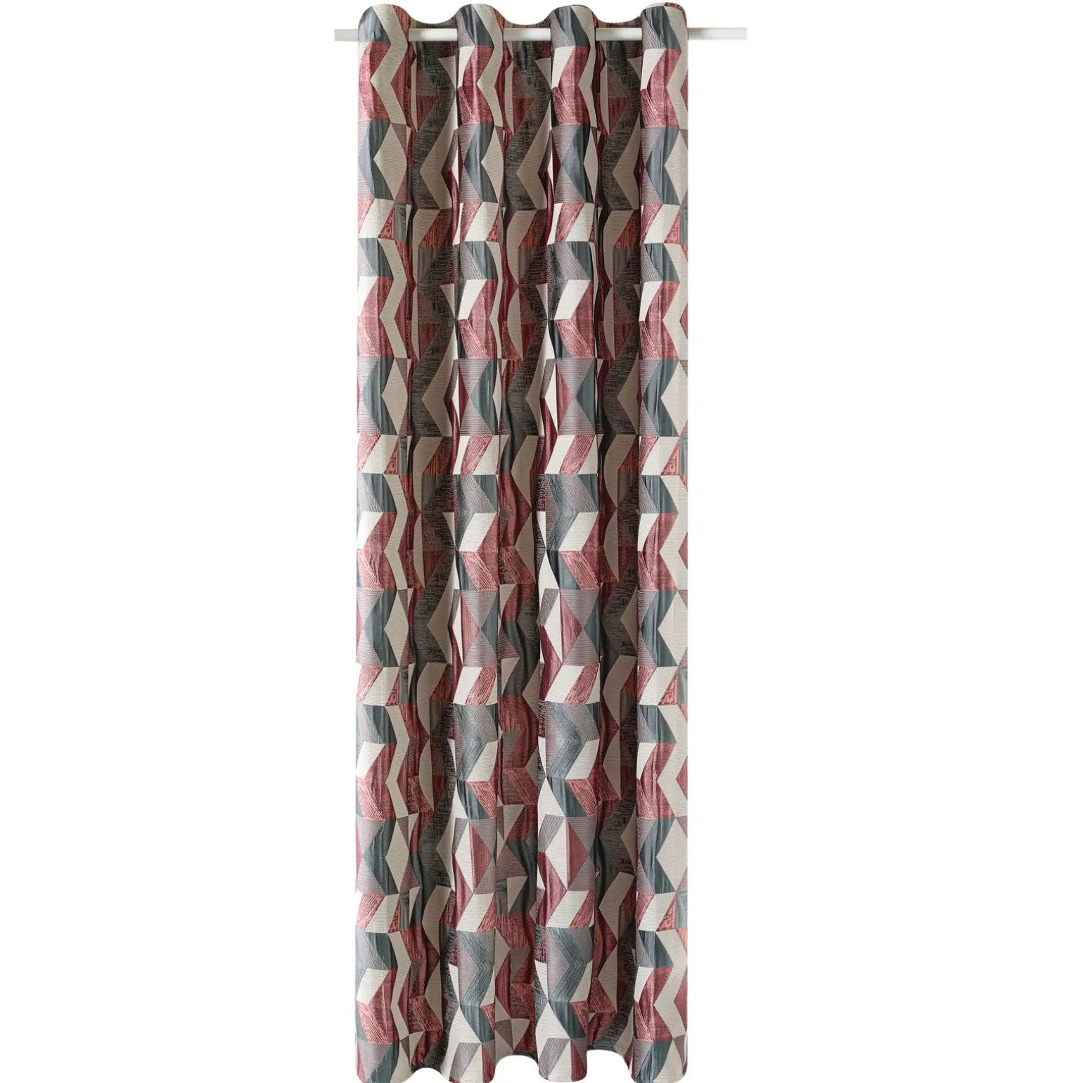 Rideau CHLOE coloris rose 135 x 240 cm - 4MURS