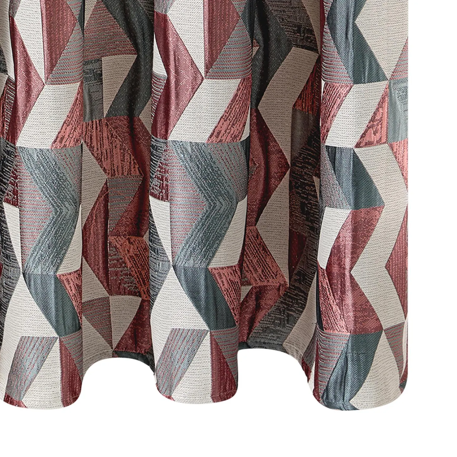 Rideau CHLOE coloris rose 135 x 240 cm - 4MURS