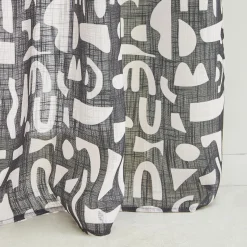 Rideau CIRCE coloris noir 140 x 260 cm - 4MURS
