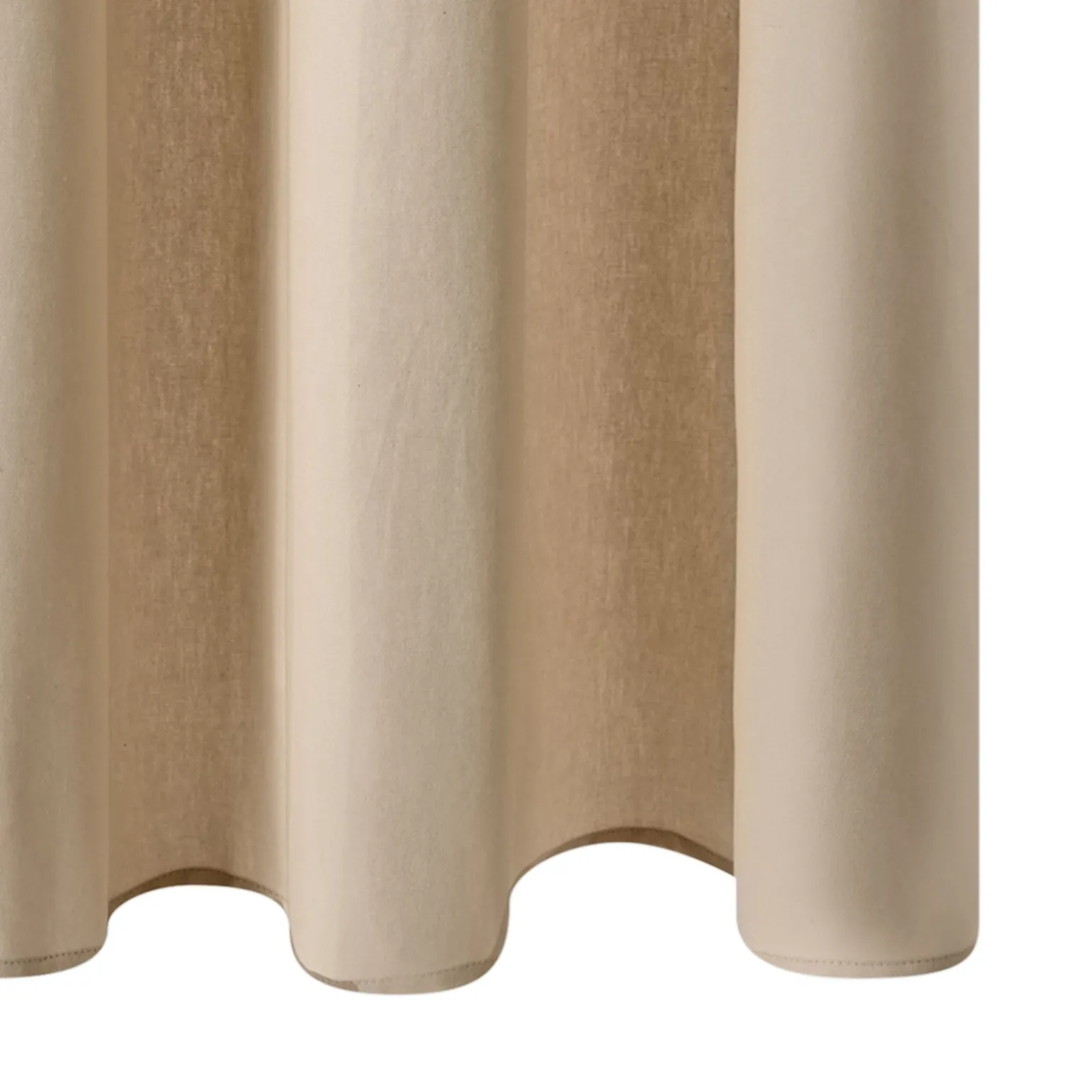 Rideau COTOON coloris ficelle 140 x 240 cm - 4MURS