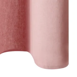Rideau COTOON coloris rose tendre 140 x 240 cm - 4MURS