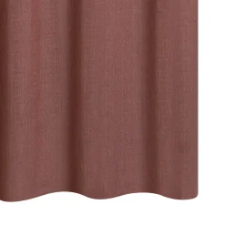 Rideau DAVILIEN coloris cognac 140 x 260 cm - 4MURS