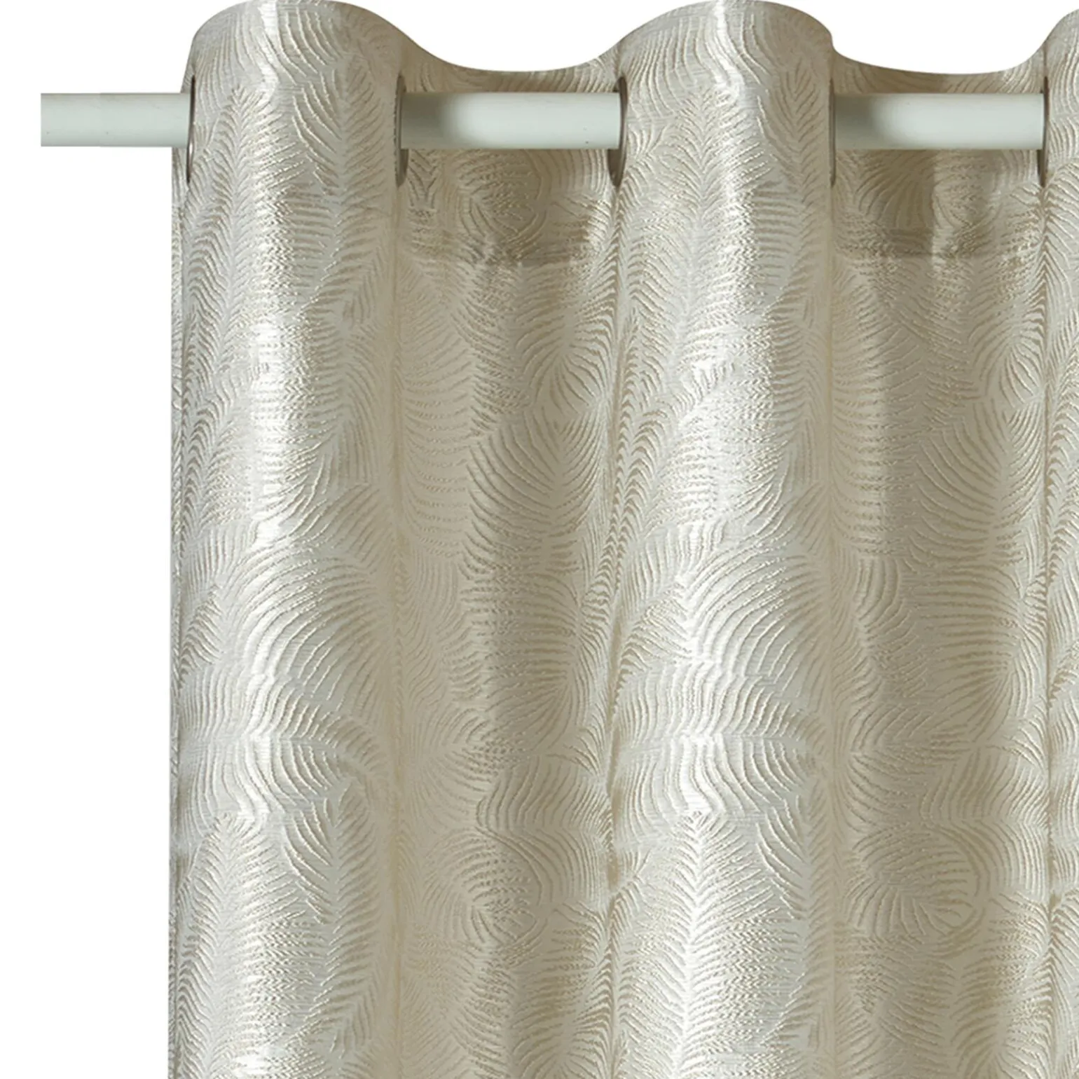 Rideau DONYA coloris écru 140 x 260 cm - 4MURS