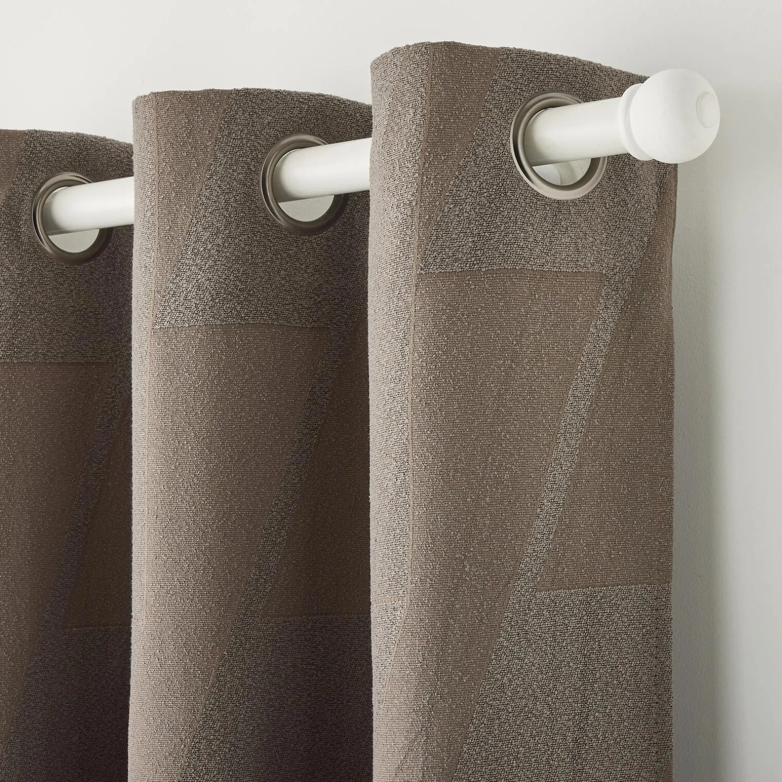 Rideau ENEE coloris taupe 140 x 260 cm - 4MURS