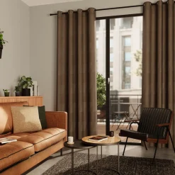 Rideau ENEE coloris taupe 140 x 260 cm - 4MURS