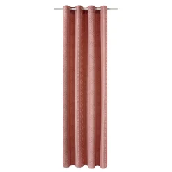 Rideau ESSAOUIRA coloris terracotta 140 x 260 cm - 4MURS
