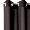 Rideau ESSENTIAL coloris noir 140 x 240 cm - 4MURS