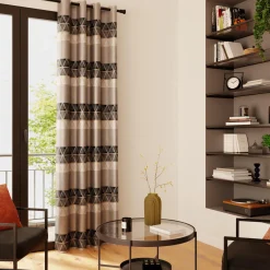 Rideau GABIN coloris gris 135 x 270 cm - 4MURS