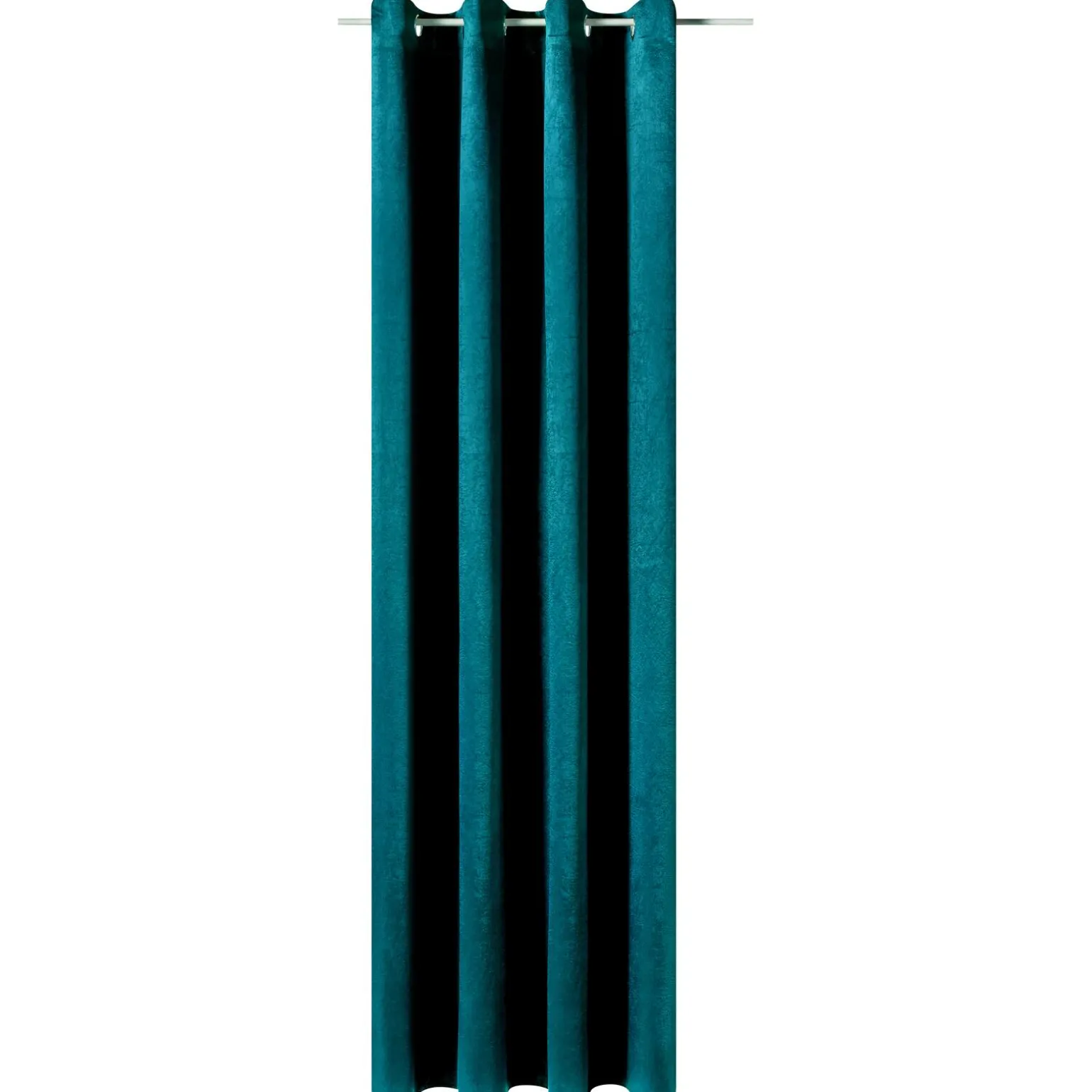 Rideau GRAZIA coloris bleu paon 140 x 240 cm - 4MURS