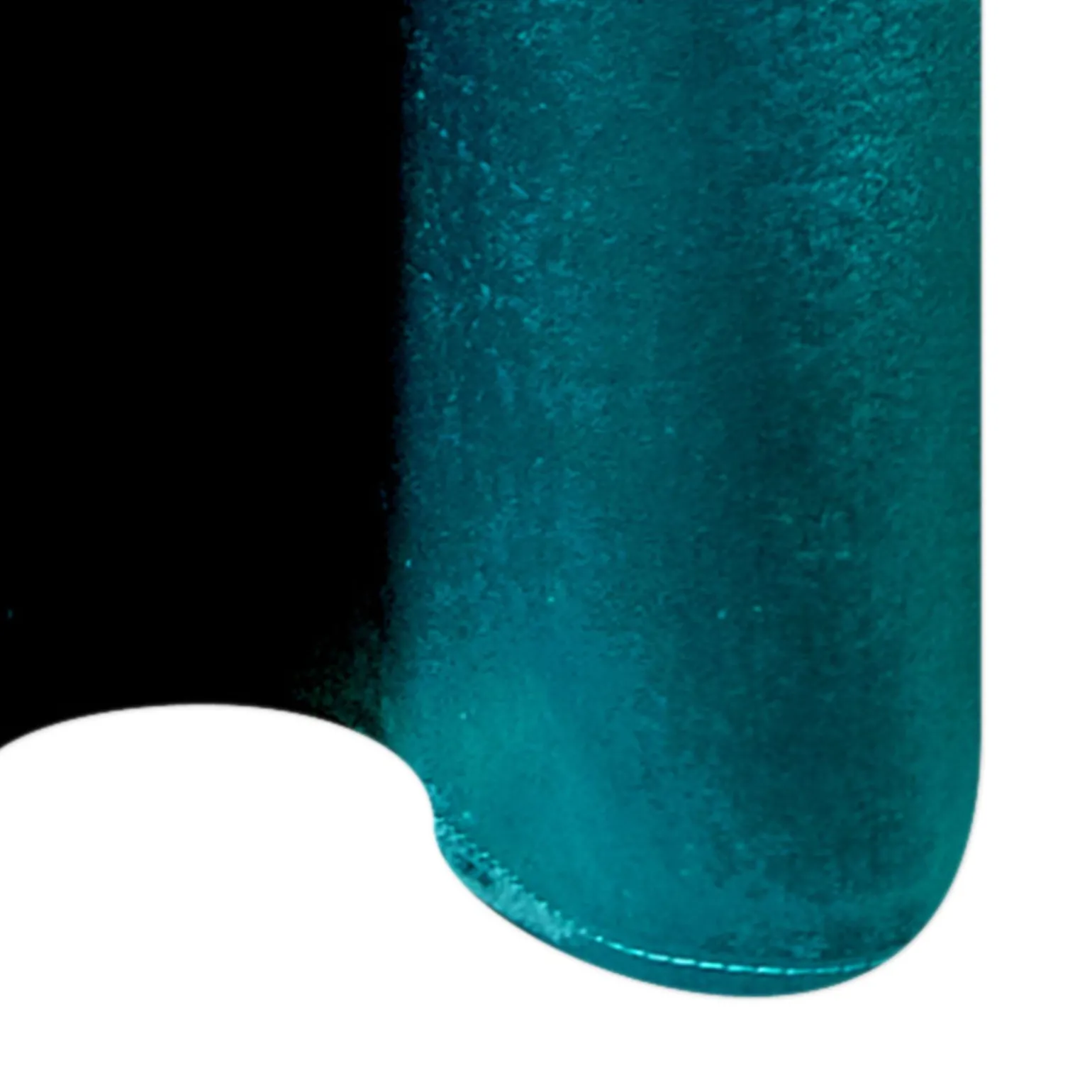 Rideau GRAZIA coloris bleu paon 140 x 240 cm - 4MURS