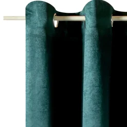 Rideau GRAZIA coloris vert émeraude 140 x 240 cm - 4MURS
