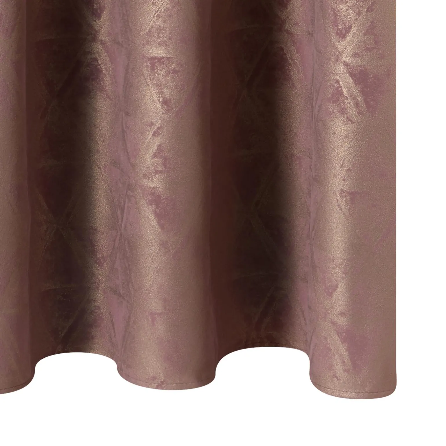 Rideau IVANA coloris rose grisé 140 x 260 cm - 4MURS
