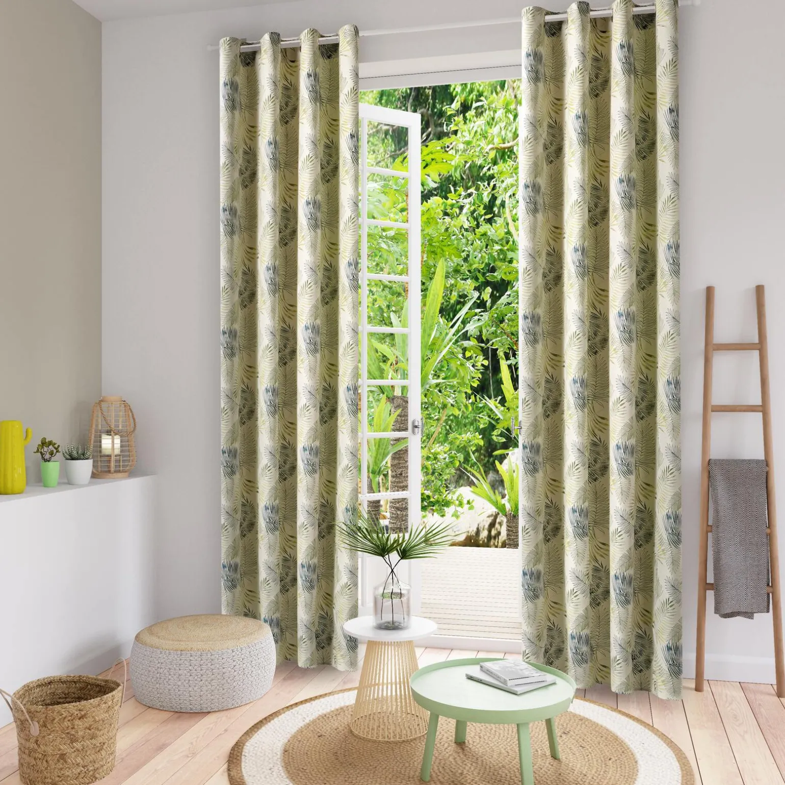 Rideau JOAO coloris vert 140 x 250 cm - 4MURS
