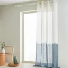 Rideau KEA coloris bleu grisé 140 x 260 cm - 4MURS